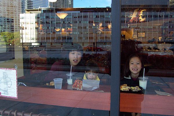 Breakfast at the Corner Bakery