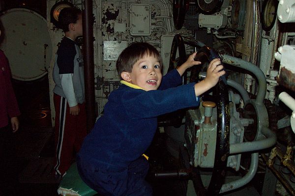 Inside the U-boat