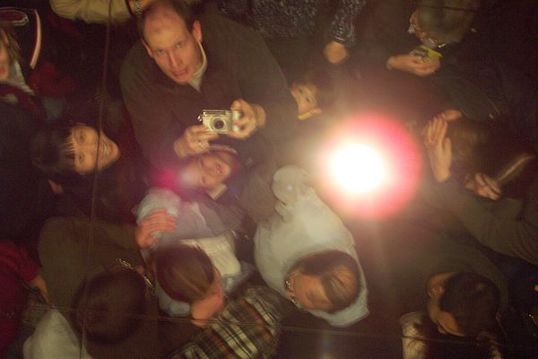 Ceiling of the Skydeck Elevator