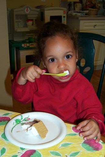 Mommy's pie's the best!