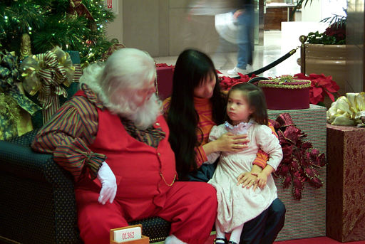 Visiting Santa