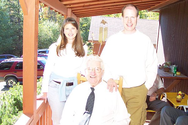 Gramps with Jill and David