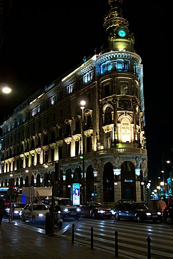 lights in Madrid