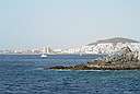 Los Cristianos from Sea